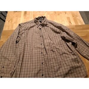 Men's St John Bay Extra Large Long Sleeves Flannel Button Up Shirt